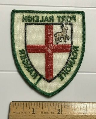 Fort Raleigh National Historic Site Junior Roanoke Ranger Embroidered Patch 3