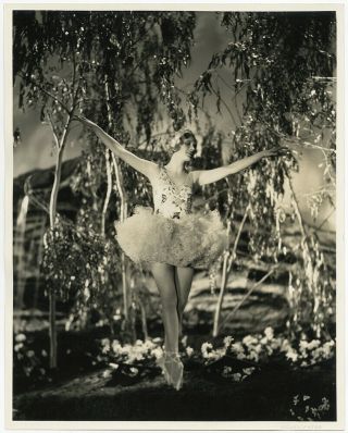 Tragic Star Marilyn Miller 1929 Vintage Large Format Sally Ballerina Photograph