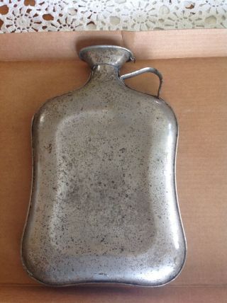 Vintage Metal Meinecke & Co Hot Water Bottle/bed Warmer