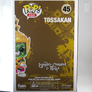 Tossakan Green 45 Funko Pop Vinyl Asia Model Rare Exclusive Thailand Toy Expo 7