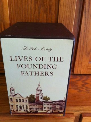 The Folio Society Lives Of The Founding Fathers Five Book Set 2