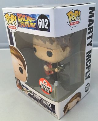 Funko Pop Marty Mcfly 602 Back to the Future Canadian Exclusive Expo 2