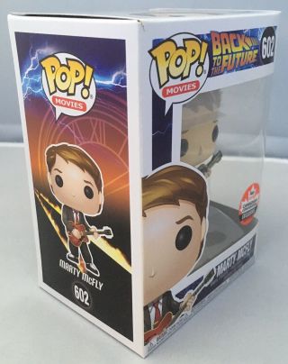 Funko Pop Marty Mcfly 602 Back to the Future Canadian Exclusive Expo 5
