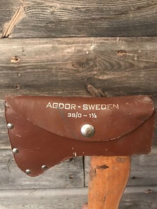 Vintage Sandvik Axe Head Sweden Hatchet