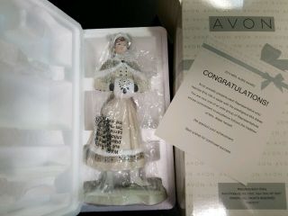 Avon 2014 Mrs Albee Figurine Presidents Club Representative Award - Full Size