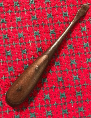 Antique Perfect Handle Screwdriver - Small Size 5 ".