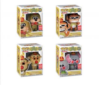 Funko Pop Sdcc 2018 Shared Exclusive The Banana Splits (all 4)