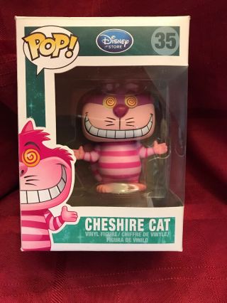 Funko Pop Disney Store Cheshire Cat 35 Alice In Wonderland Vaulted