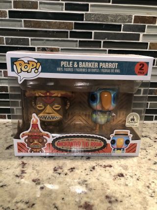 Pele And Barker Parrot Enchanted Tiki Room Funko Pop Disney Parks Exclusive
