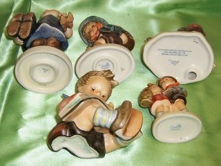 Hummel Germany 5 Figurines Large Boots & Thoughtful & 3 Others 3