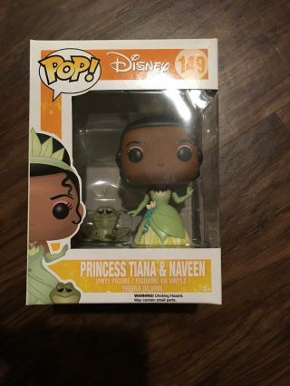 Funko Pop Vinyl Disney Princess And The Frog Princess Tiana & Naveen