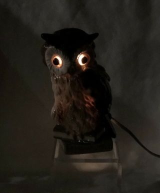 Goebel Perfume Lamp - Brown Owl on Two Books ET 4 - TMK 2 2
