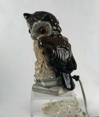 Goebel Perfume Lamp - Brown Owl on Two Books ET 4 - TMK 2 4