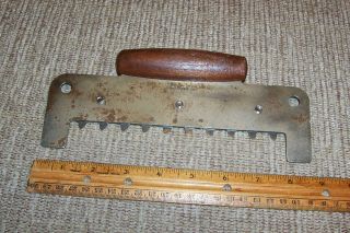 Old Stanley Clapboard Siding Marking Tool Primitive Antique Carpenter