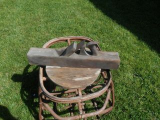 Vintage Wooden Block Plane Hand Tool