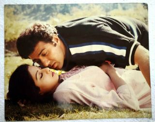 Bollywood Actor - Sunny Deol - Sridevi - Rare Photo Photograph 25 X 20 Cm