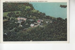 Aerial View Of England Sanitarium & Hospital Stoneham Ma