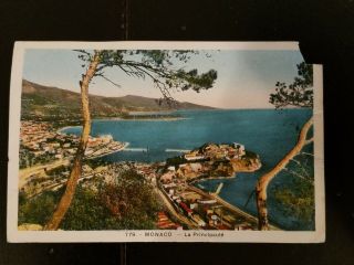 1938 Post Cards of Monte Carlo Casino and Principality of Monaco 3