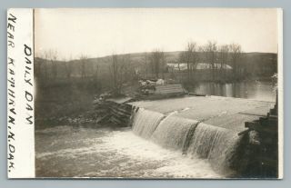 Daily Dam Kathryn North Dakota Rppc Antique Photo—barnes County Nd 1910s