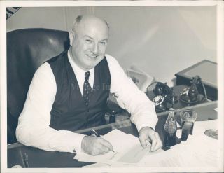 1940 Press Photo Politics Ww2 Era James Farley Chairman Democratic Jim 7x9