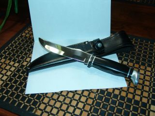 Case Xx Ss 8 Dot 223 - 6 Fixed Blade Knife W/ Leather Sheath