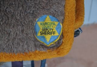 Large Western Saddle Blanket Pad Maricopa County Deputy Sheriff Posse 31 X 40