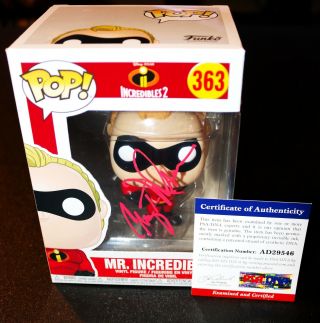 Autographed Craig T Nelson Signed Incredibles 2 Mr.  Incredible Funko Pop Psa Jsa
