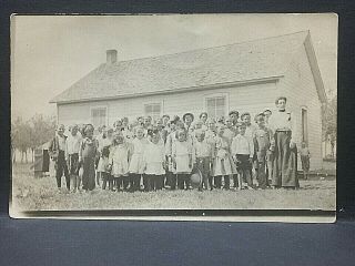 1910 Real Photo Pc.  " C1910 Class Of 33,  Tichnor,  Ar ".  How Old Are The Kids?