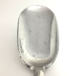 Vintage Pewter Large Serving Spoon by David Andersen Norway Norwegian Stopt Tinn 2