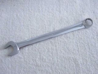 Vintage Snap - On 7/8 " Combination Wrench Oex28 With 12pt Box - End
