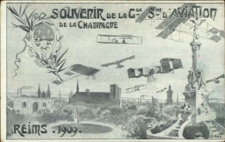 Pioneer Aviation Airplanes Biplanes Reims 1909 Gde Sme D 