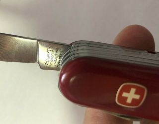 Wenger Delemont Swiss Army Pathfinder Rare Retired Pocket Knife w/ compass tools 2