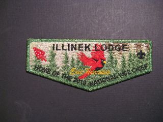 Order Of The Arrow Illinek Lodge 132 " 2019 National Vice Chief " Flap Patch