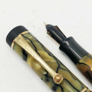 Parker Duofold Jr.  Fountain Pen with 14k Fine Nib - Restored 4