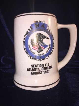Fbi National Academy 1997 Atlanta Beer Mug