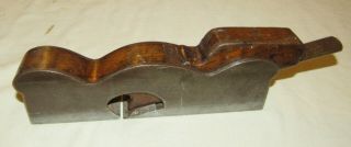 Old Infill Shoulder Plane Old Woodworking Tool Rabbet Plane Thackeray Cutter