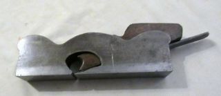 Old infill shoulder plane old woodworking tool rabbet plane Thackeray Cutter 3