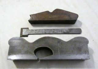 Old infill shoulder plane old woodworking tool rabbet plane Thackeray Cutter 6
