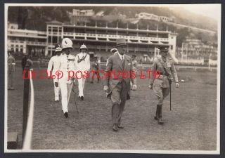 Hong Kong,  6 Photos Of Presentation Of Colours To South Wales Boarders,  1933