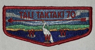 Oa Lodge 70 Tali Tak Taki (1 - 2)