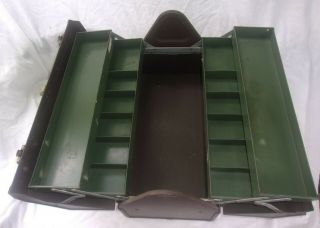 Vintage Kennedy Cantilever Tool / Tackle Box In 17 Inches Wide