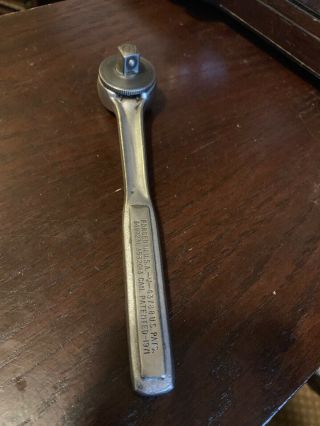 Craftsman Flying - V - 3/8” Drive =V= Series Ratchet Wrench USA Vintage 2