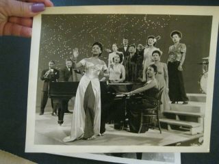 RARE 1940 ' S BLACK SINGERS - LENA HORN? MOVIE STAR PHOTO 8X10 MGM 3
