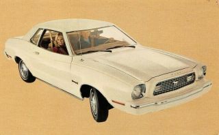 Davies & Tregembo Ford Inc Charleroi Pa 1974 Mustang Ii Advertising
