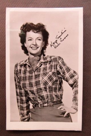Dale Evans Western Cowgirl Movie Actress Facsimile Signed Photo Fan Postcard