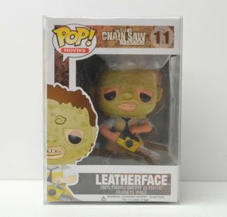 Funko Pop Texas Chainsaw Massacre Leatherface 11 W/display Case