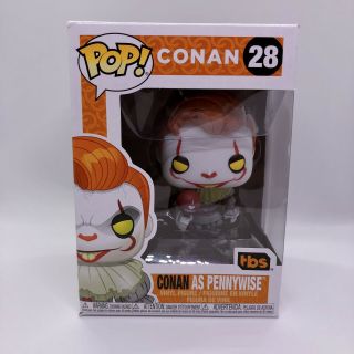 Funko Pop Conan O’brien As It Pennywise The Clown Sdcc 2019 Exclusive