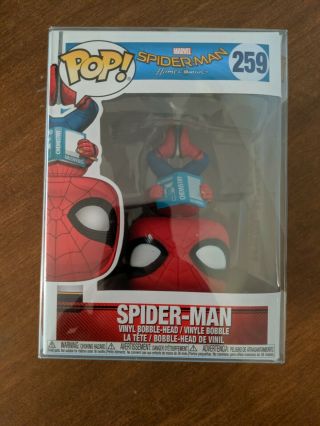 Funko Pop Marvel Spider - Man Upside Down 259 Walmart Exclusive