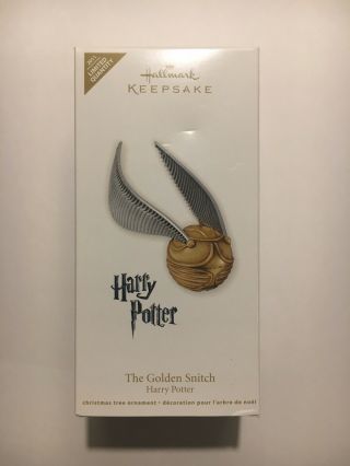 Harry Potter “the Golden Snitch” Hallmark Ornament 2011 Limited Edition