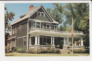 President Warren G.  Harding Home; Marion,  Ohio Postcard; Unposted